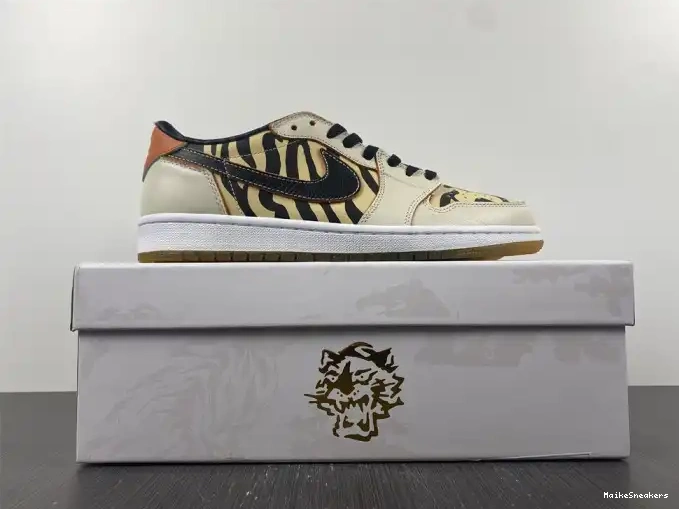 MaikeSneakers Tiger DH6932-100 Year the of OG Air Jordan 1 Low 0524